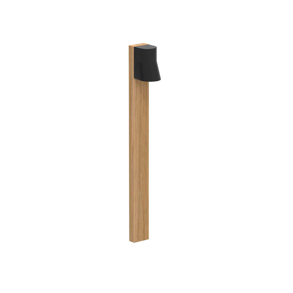 Beacon Bollard LED Light teak & porcelain