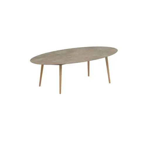 Styletto dining table teak legs
