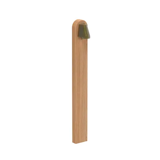 Beamy GU10 Bollard Light teak