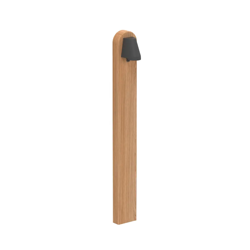 Beamy GU10 Bollard Light ALU teak