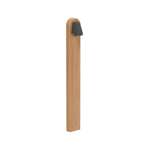 Beamy GU10 Bollard Light ALU teak