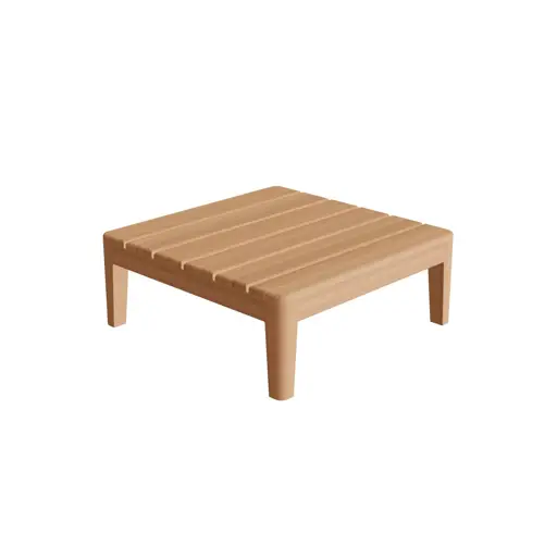 Calypso Lounge teak table - Square