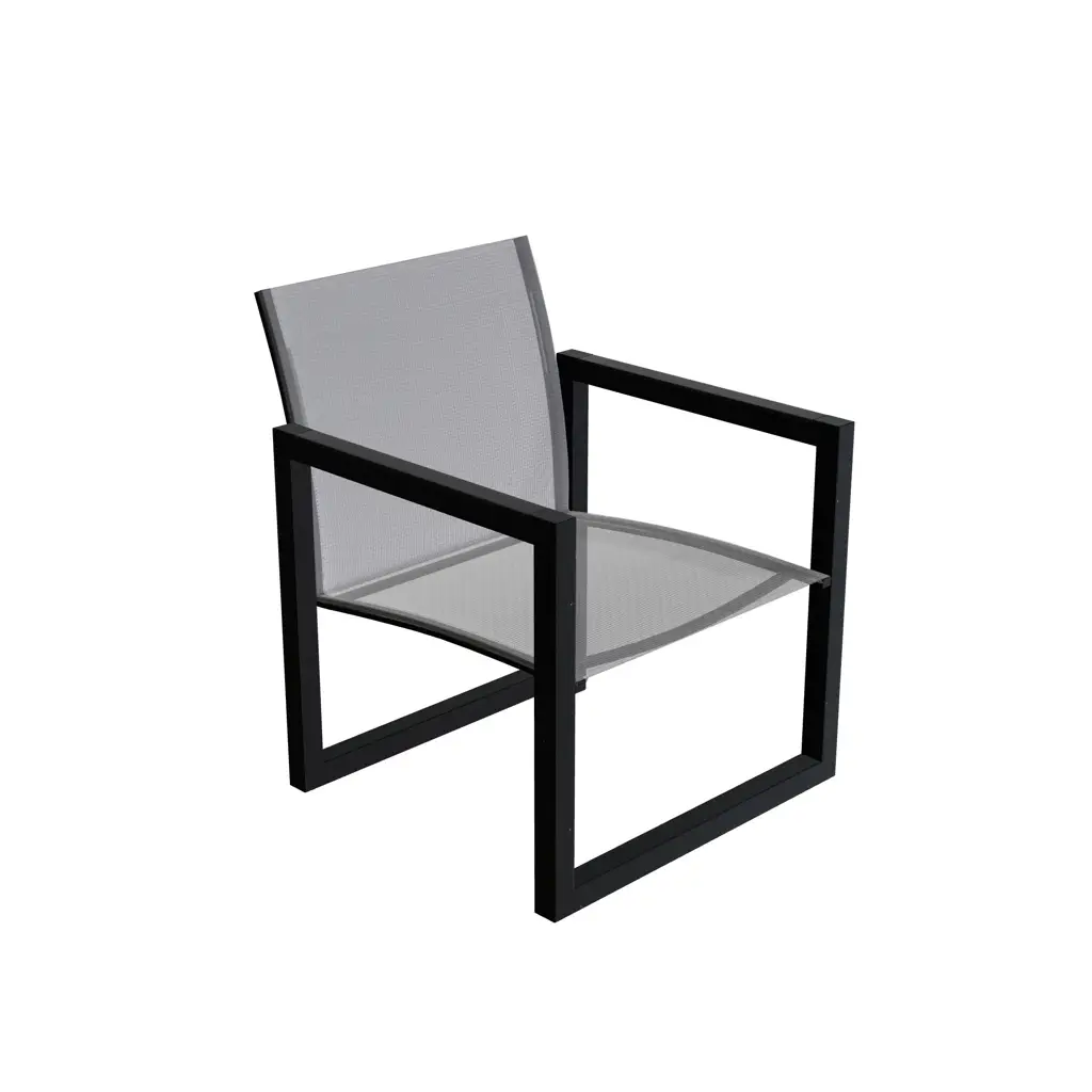 Ninix low chair stainless steel