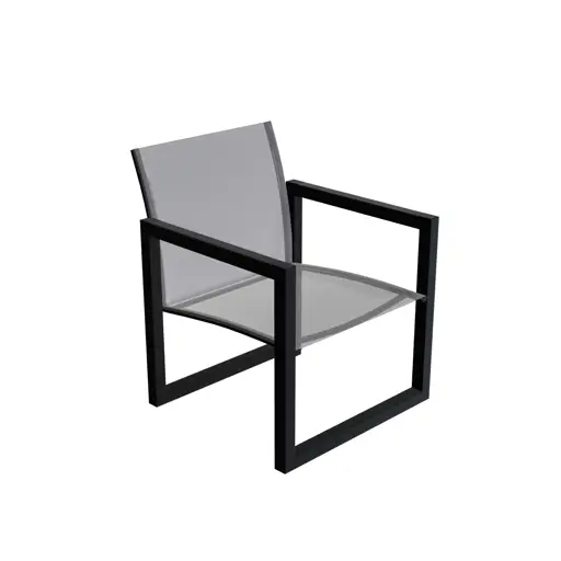 Ninix low chair stainless steel