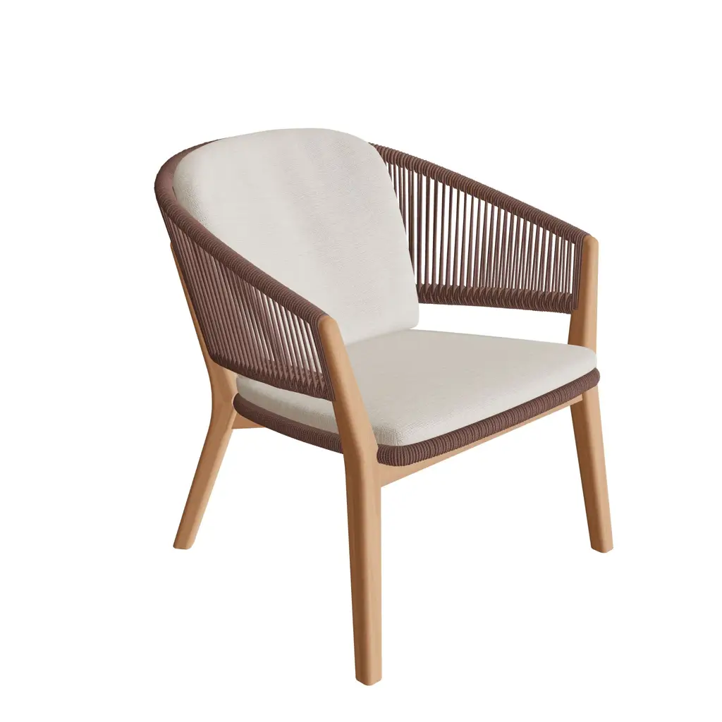 Carés low chair teak