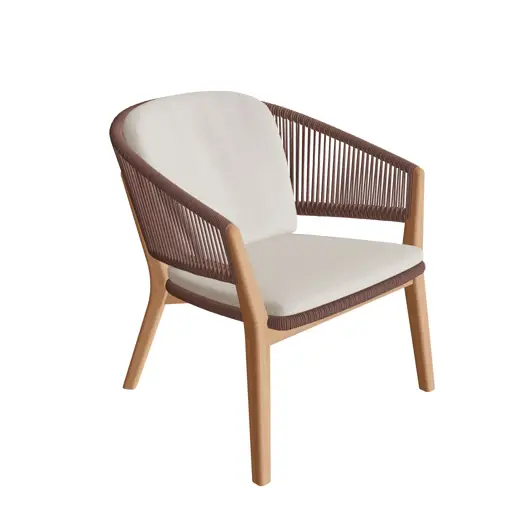 Carés low chair teak
