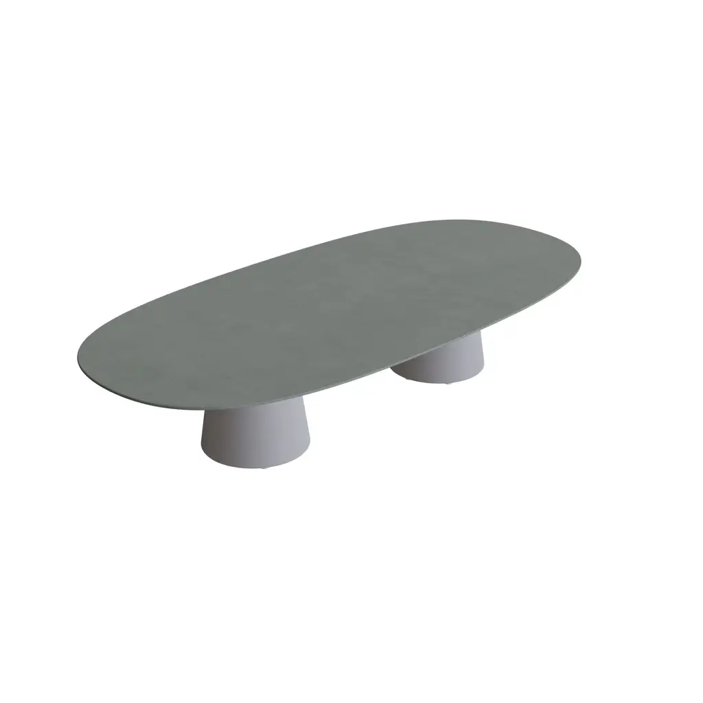Conix table Super Ellipse High Lounge Ceramic table top