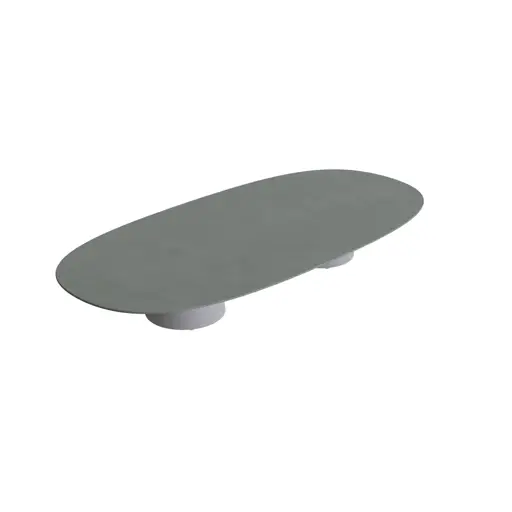Conix table Super Ellipse Low Lounge Ceramic table top