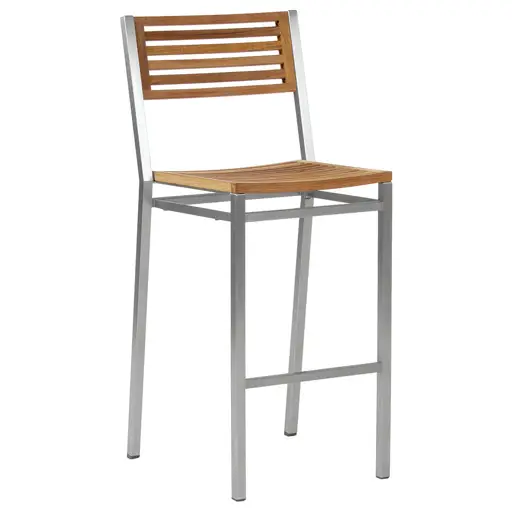 Equinox High Dining Chair - Teak Seat & Back