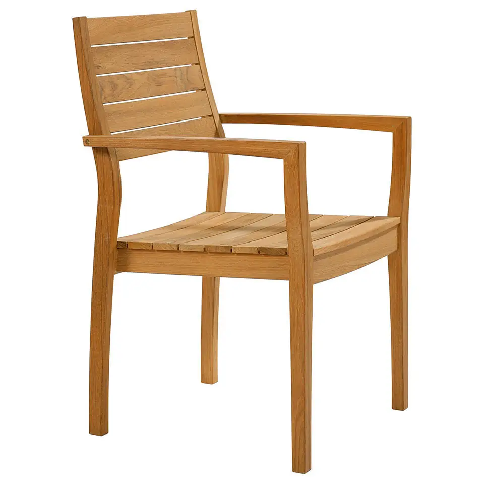 Horizon Armchair - Teak Seat & Back