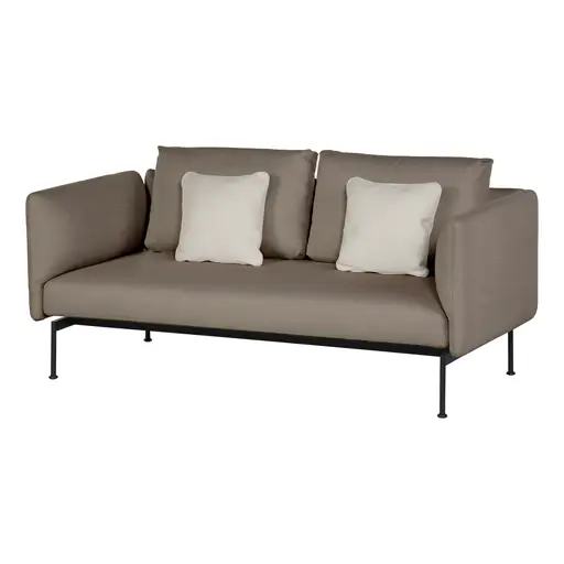 Layout Double Seat High Arms