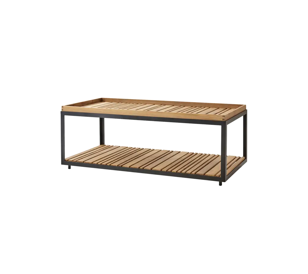 Level coffee table rectangular