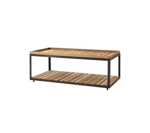 Level coffee table rectangular