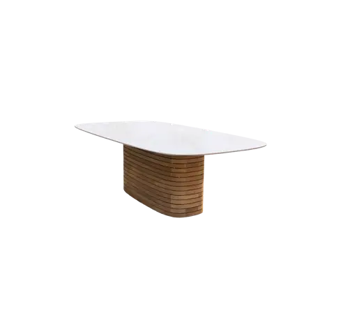 Mellow dining table oval