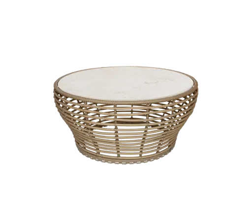 Basket coffee table