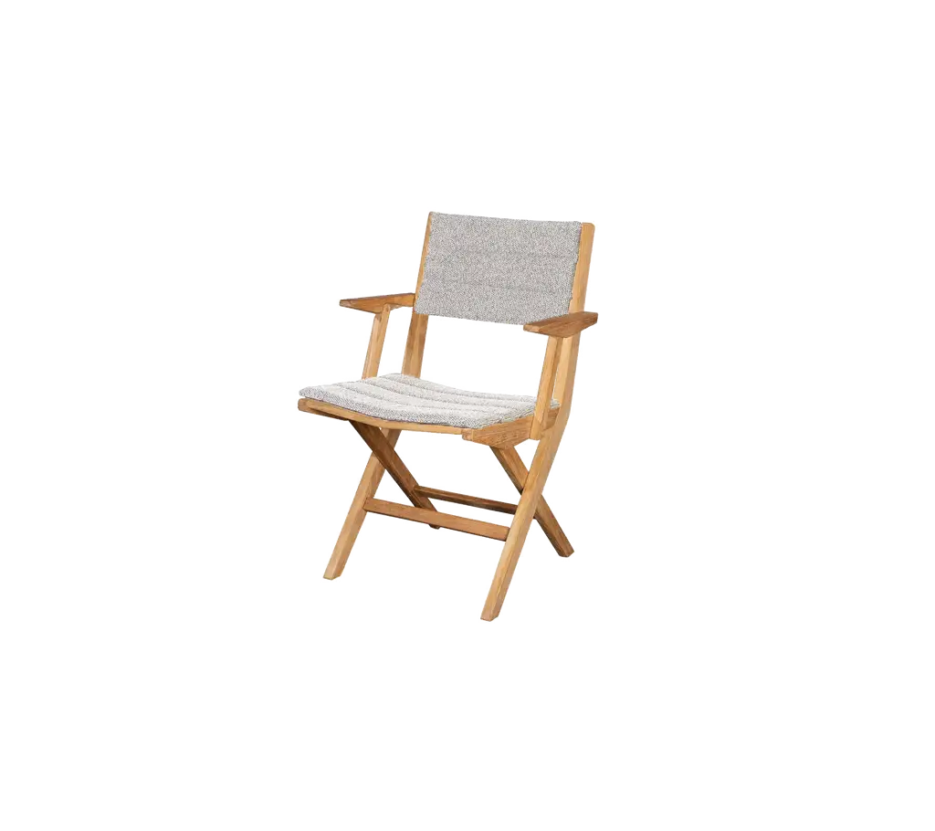 Flip folding armchair