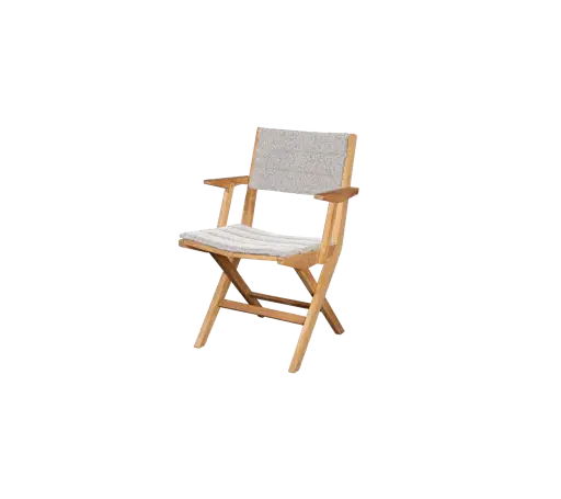 Flip folding armchair