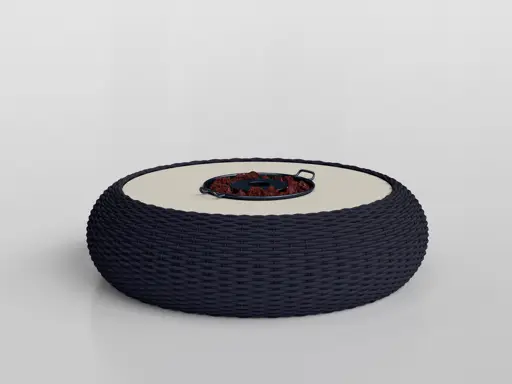 Marina Coffee Table Compact With Fireplace