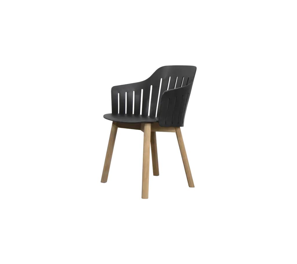 Choice chair with teak legs