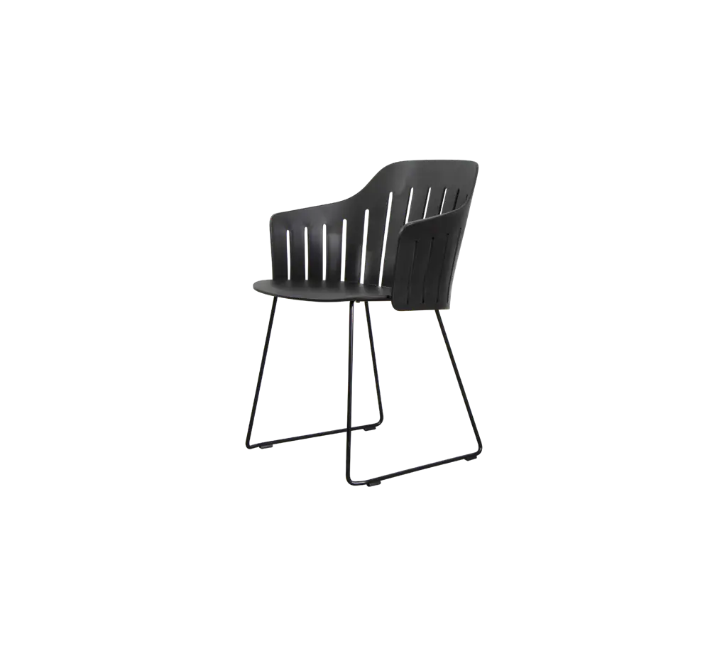 Choice chair with sled legs