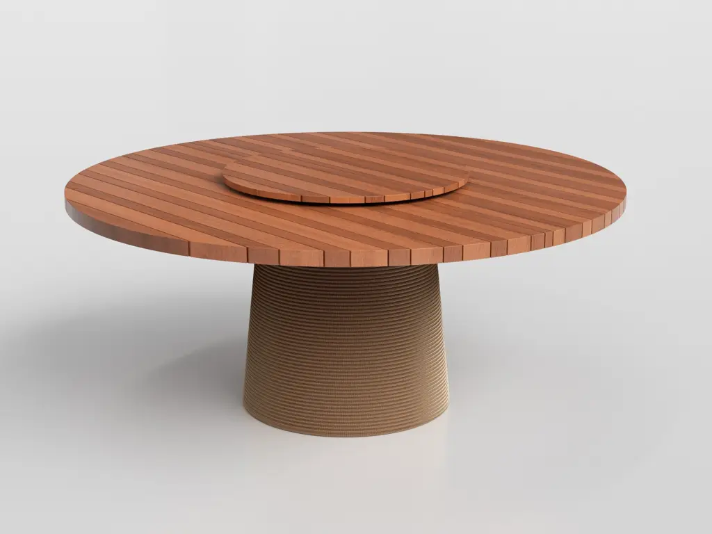 Spool Dining Table