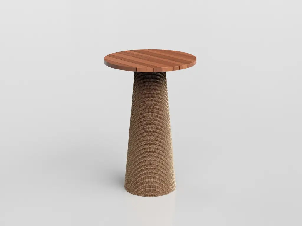 Spool Bar Table Tall