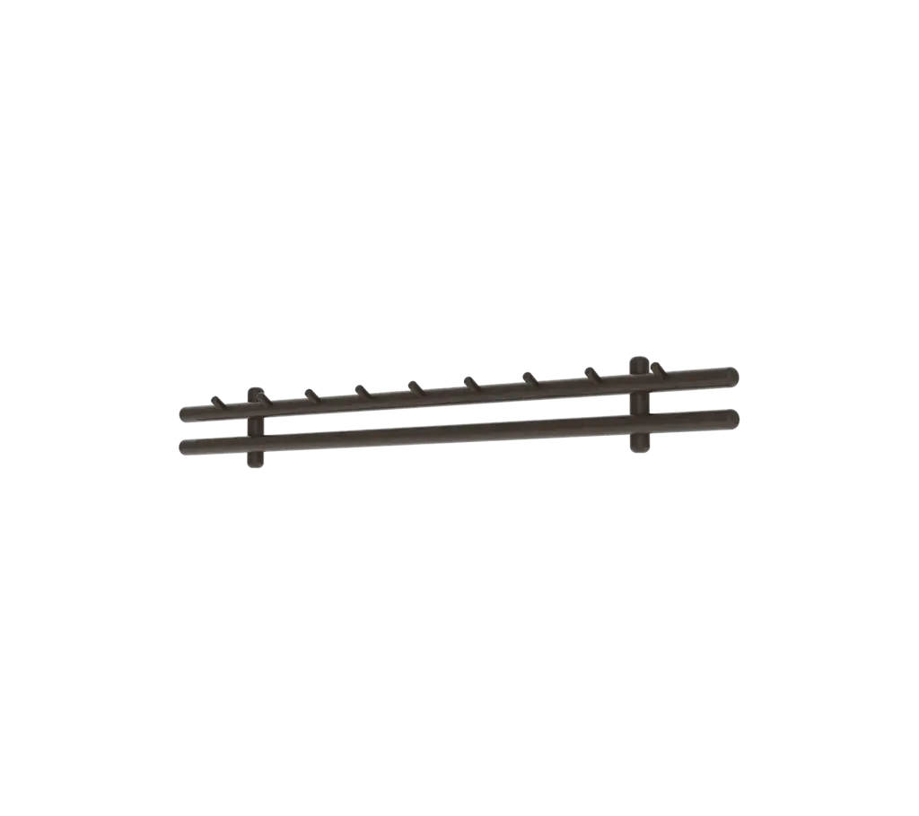 Sticks coat rack