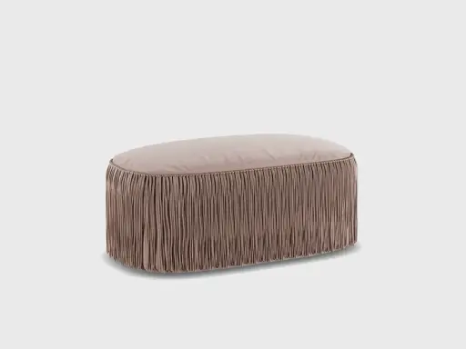 Boho Rectangular Ottoman