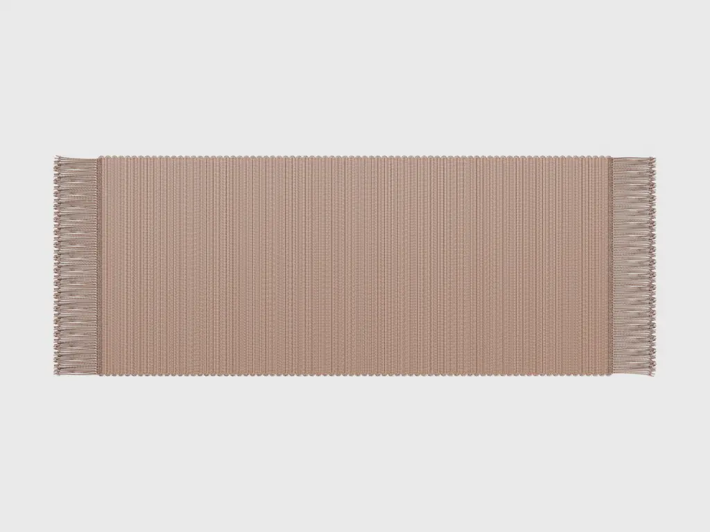 Boho Runner Rug with Fringe