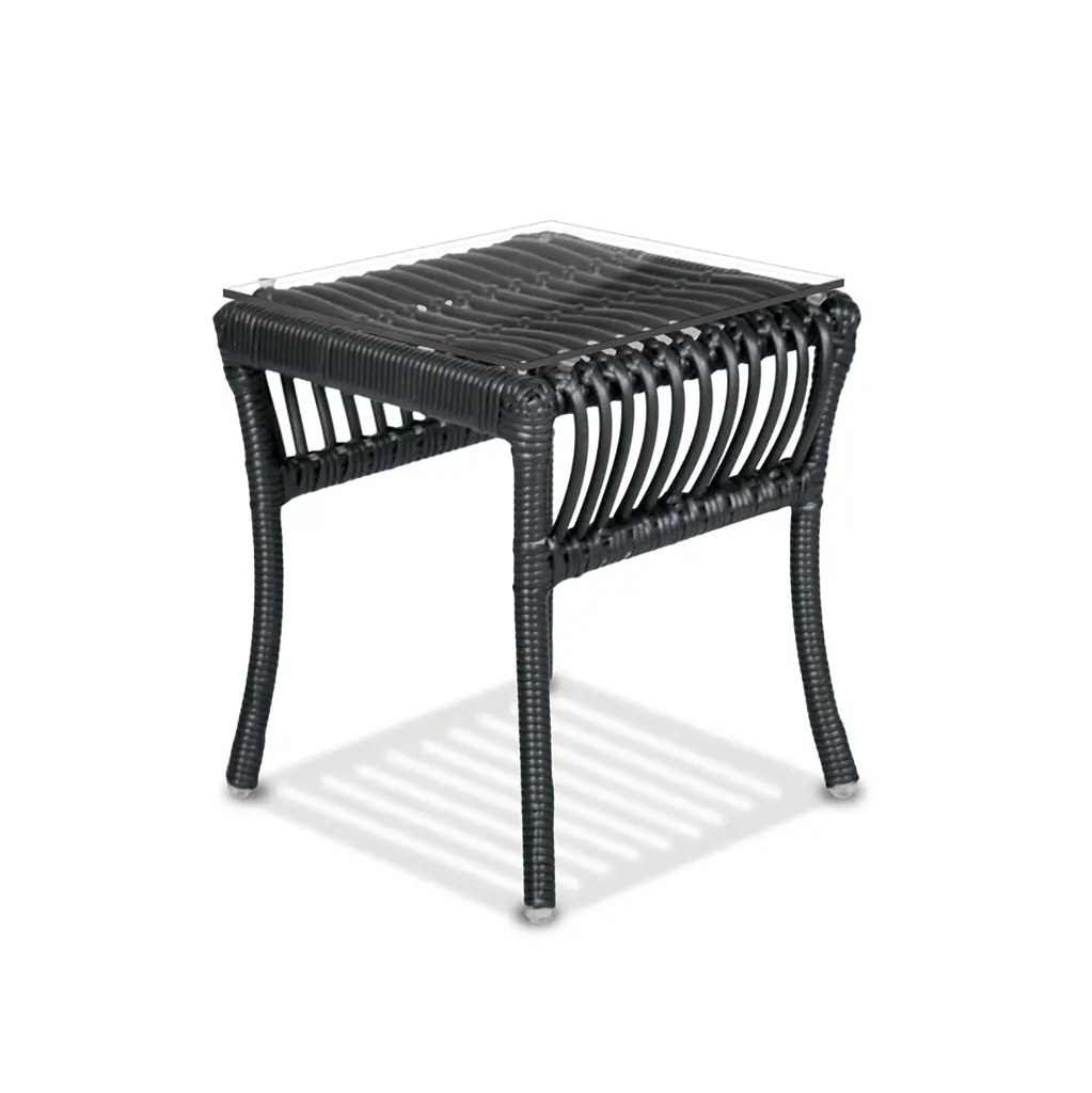 Adirondack Side Table with Tempered