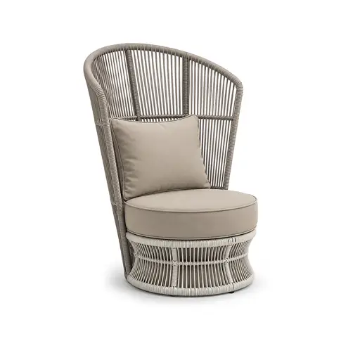 Alma High Back Armchair