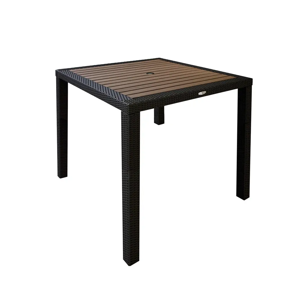Aria Counter Table with Gray Alumawood Top