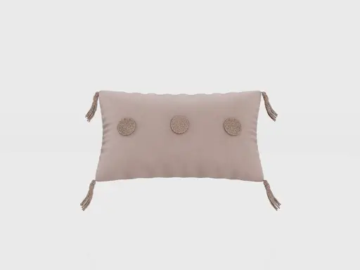 Boho Tassel Pillow Rectangular