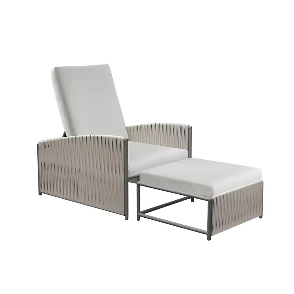 Basket Set recliner adjustable & ottoman