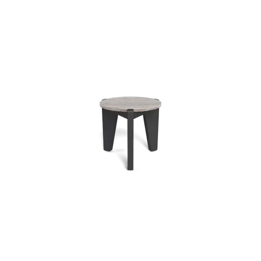 MLB Aluminum Round Side Table