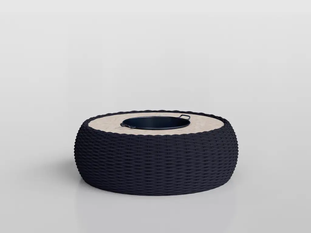 Marina Coffee Table Compact Wiht Champagne Bucket