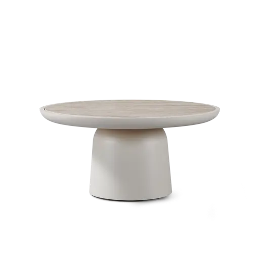 Nova Aluminum Round Coffee Table