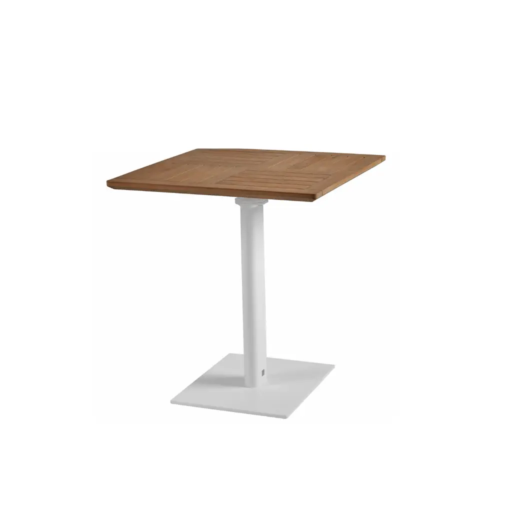 Oskar Reclining square dining table – Synteak