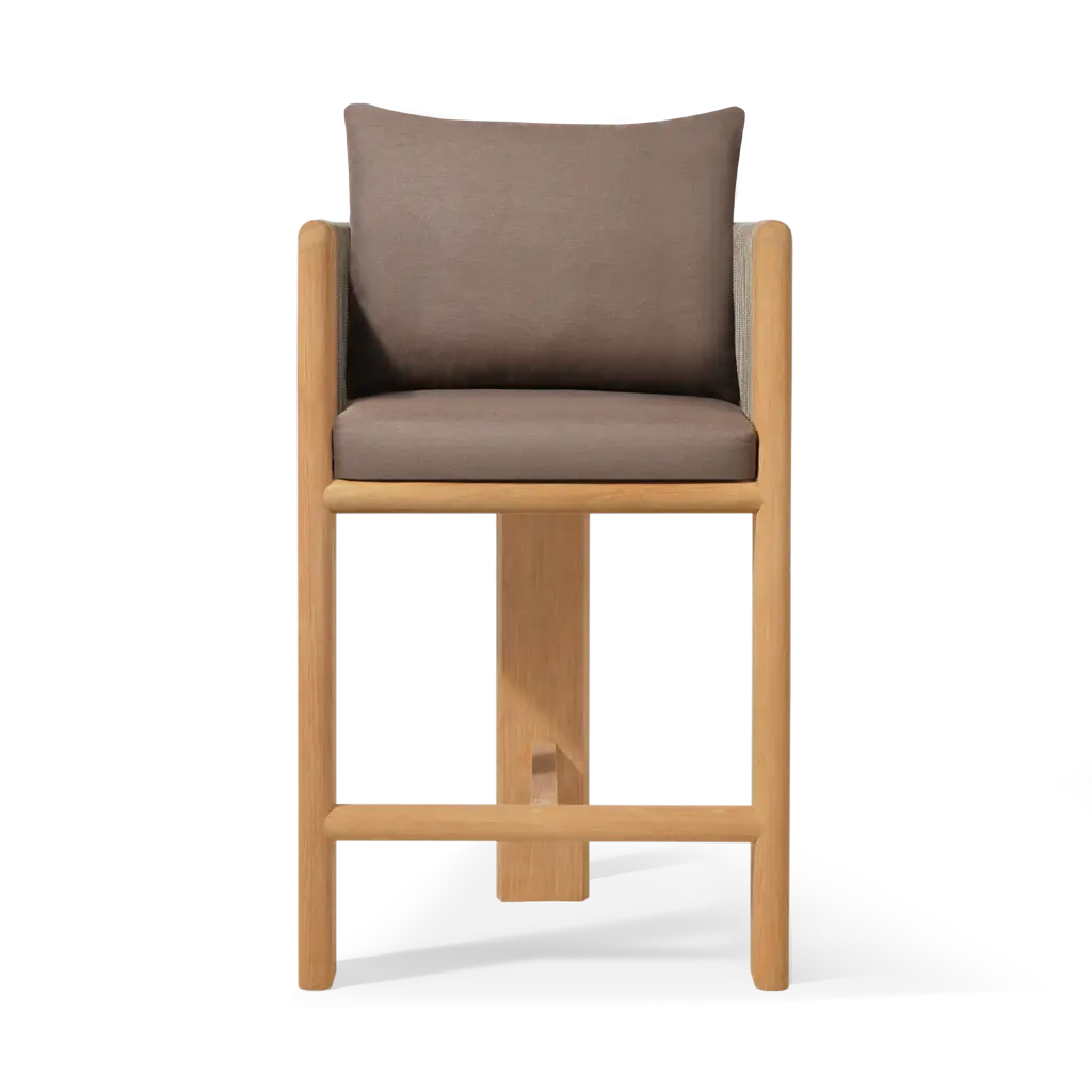 Palm Beach Teak Counter Stool