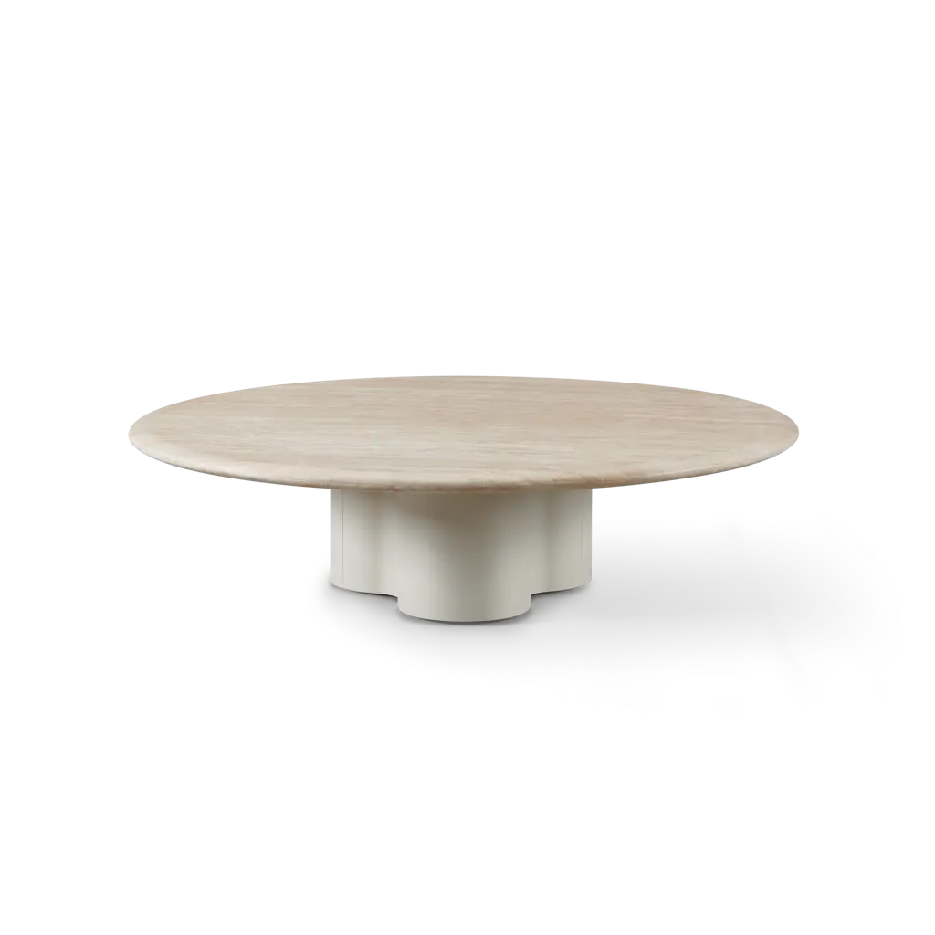 Porto Aluminum Round Coffee Table