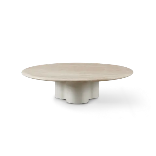 Porto Aluminum Round Coffee Table