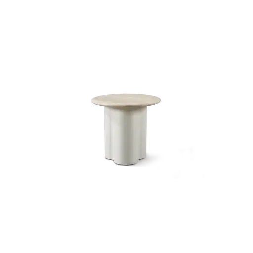 Porto Aluminum Round Side Table