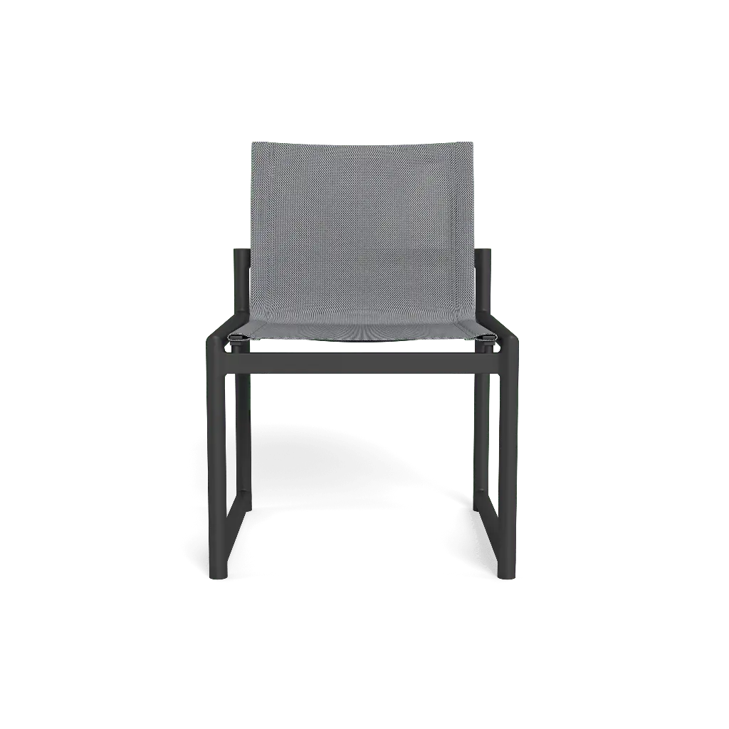 Breeze Xl Aluminum Armless Dining Chair