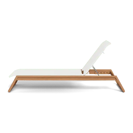 Breeze Teak Stacking Sun Lounge