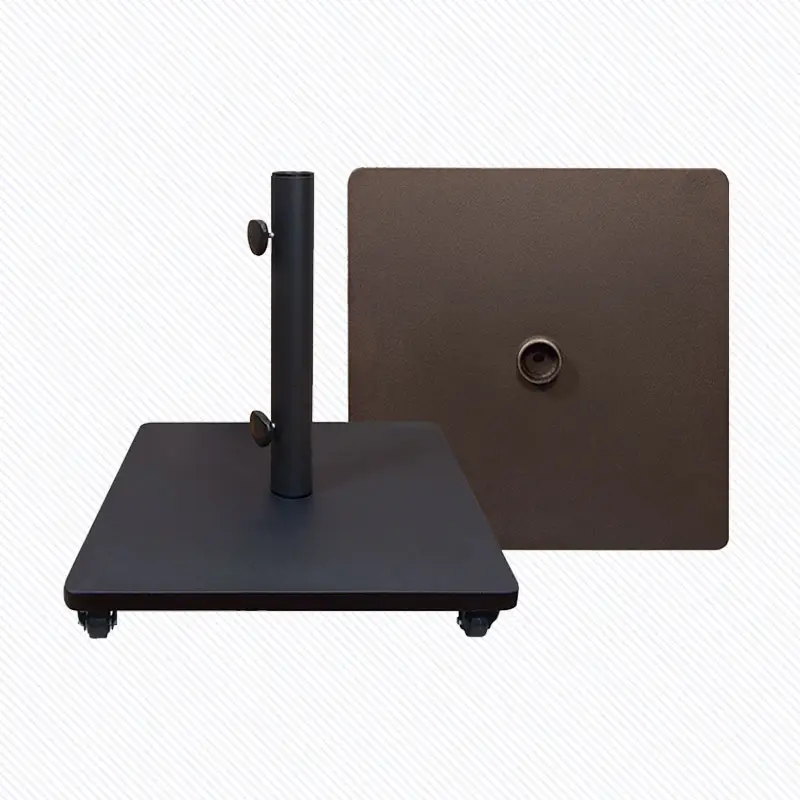 Steel Base (Square, with Casters)