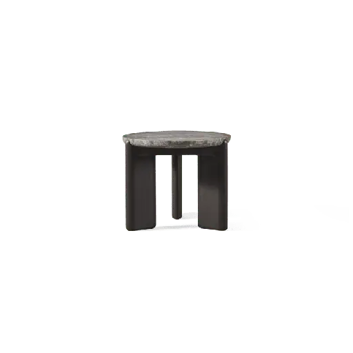 Chloe Aluminum Round Side Table