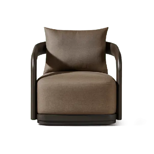 Chloe Aluminum Swivel Lounge Chair