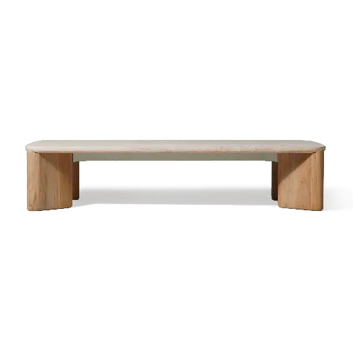Chloe Teak Rectangle Coffee Table