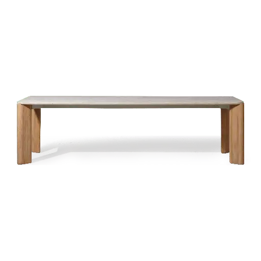 Chloe Teak Rectangle Dining Table