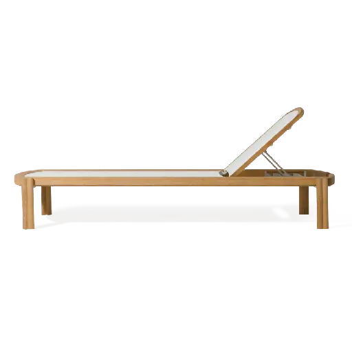 Cove Teak Stacking Sun Lounge